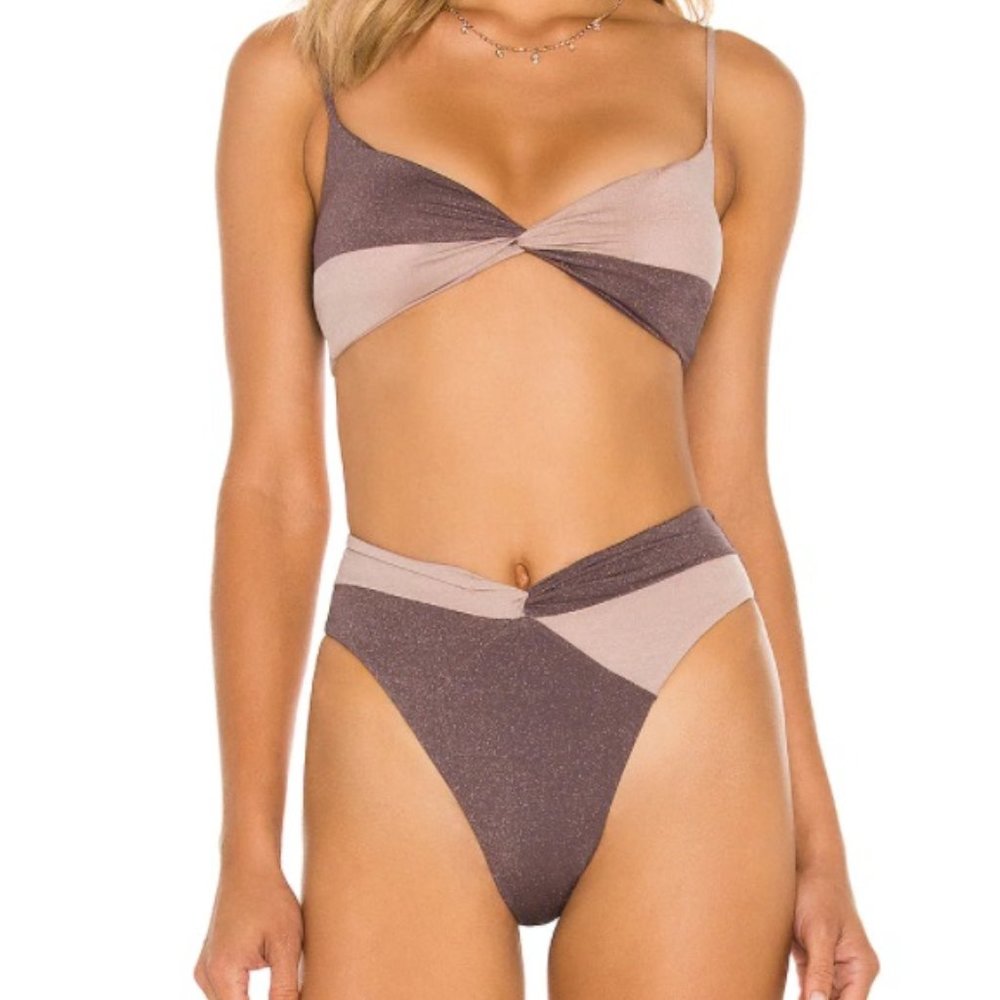 L*SPACE SHIMMER BIKINI SET